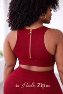 The Halo Zip Bra - Pre-Order