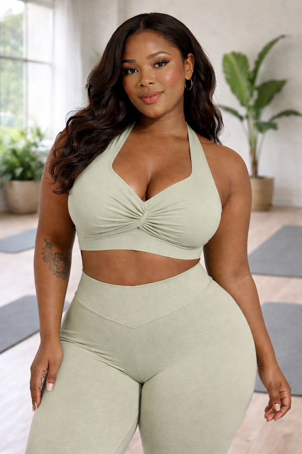 Verde Allure Twist Bra - Pre-Order